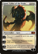 Ajani, Caller of the Pride (M14-001)  Foil - Magic 2014