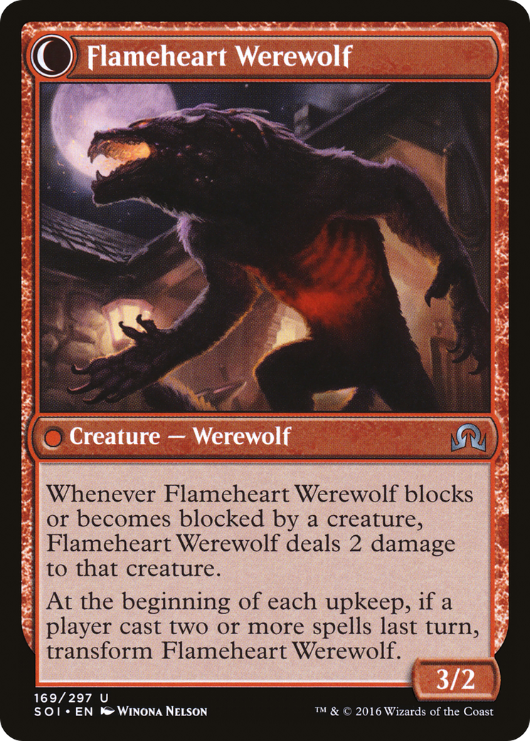 Kessig Forgemaster (SOI-169)  Foil - Shadows over Innistrad: (Double Faced Transform)