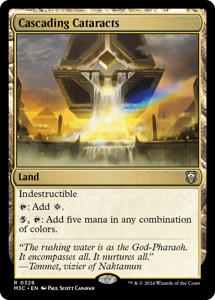 Cascading Cataracts (M3C-326)  - Modern Horizons 3 Commander
