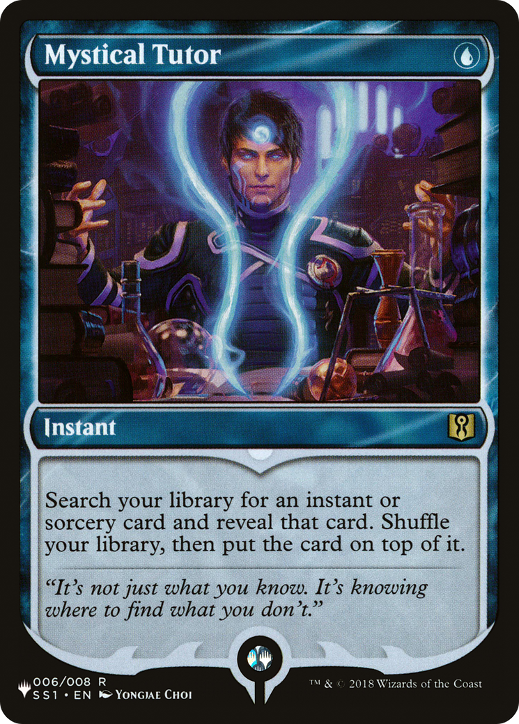 Mystical Tutor (LIST-006/008)  - The List