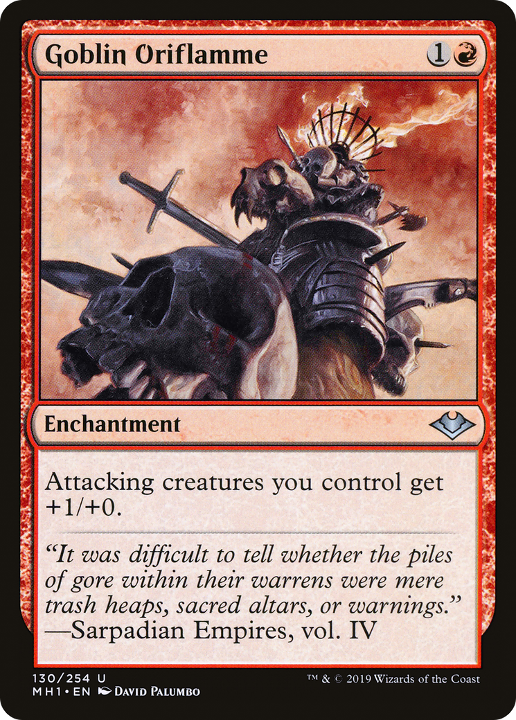 Goblin Oriflamme (MH1-130)  - Modern Horizons