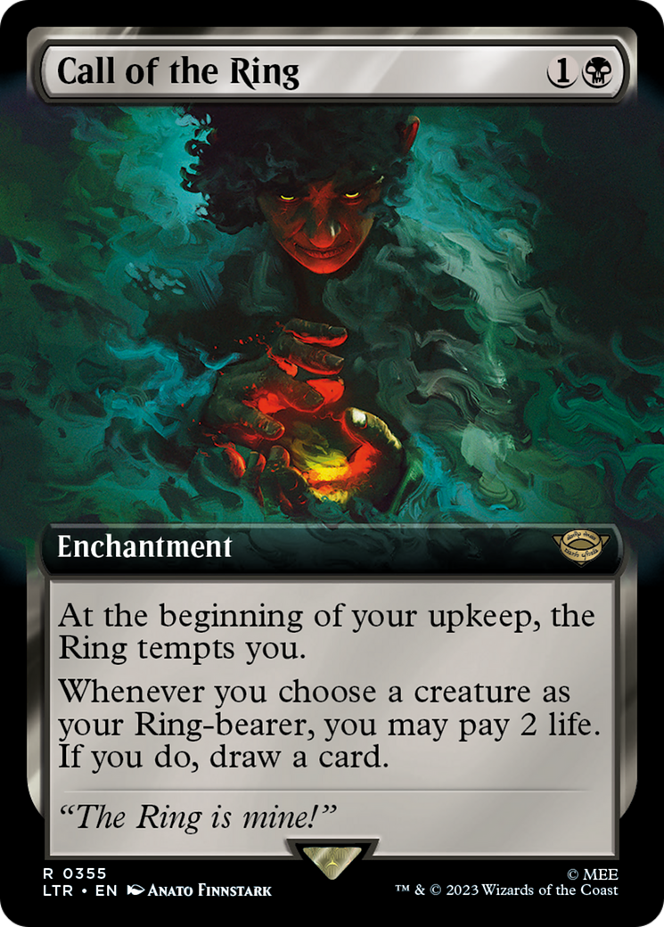 Call of the Ring (Extended Art) (LTR-355)  - The Lord of the Rings: Tales of Middle-earth: (Extended Art)