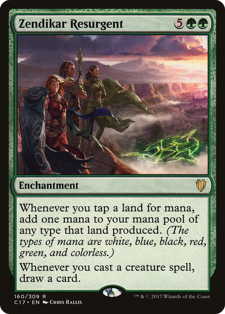 Zendikar Resurgent (C17-160)  - Commander 2017
