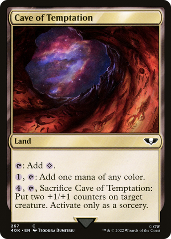 Cave of Temptation (40K-267)  - Warhammer 40,000 Commander