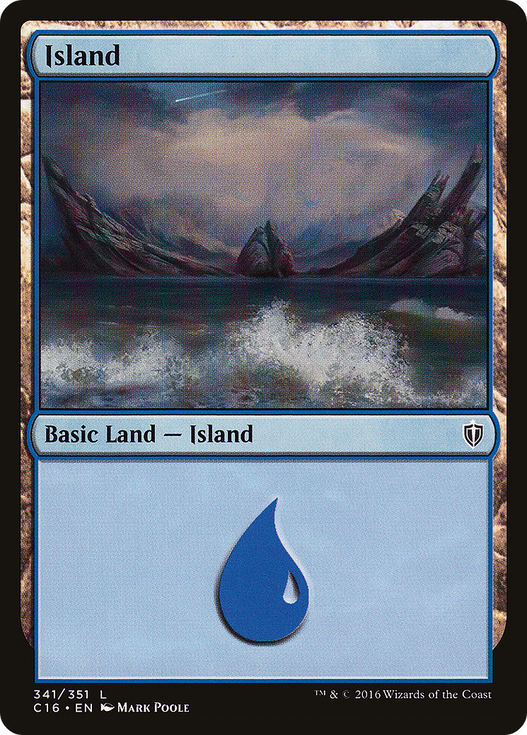 Island (341) (C16-341)  - Commander 2016
