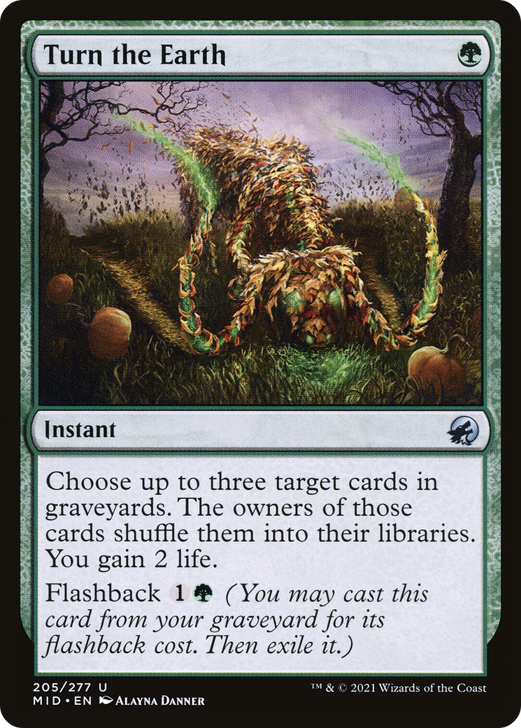 Turn the Earth (MID-205)  Foil - Innistrad: Midnight Hunt