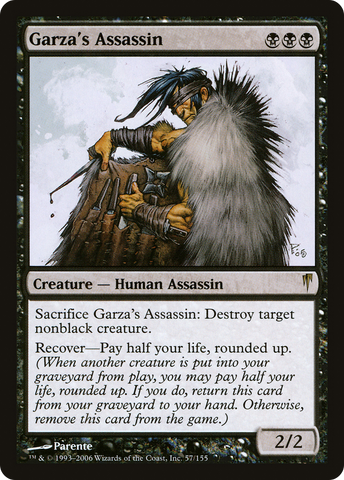 Garza's Assassin (CSP-057)  Foil - Coldsnap