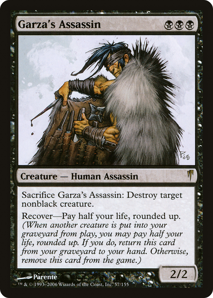 Garza's Assassin (CSP-057)  Foil - Coldsnap