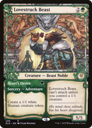 Lovestruck Beast (Showcase) (ELD-299)  - Throne of Eldraine: (Showcase)