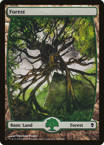 Forest (249) - Full Art (ZEN-249) - Zendikar