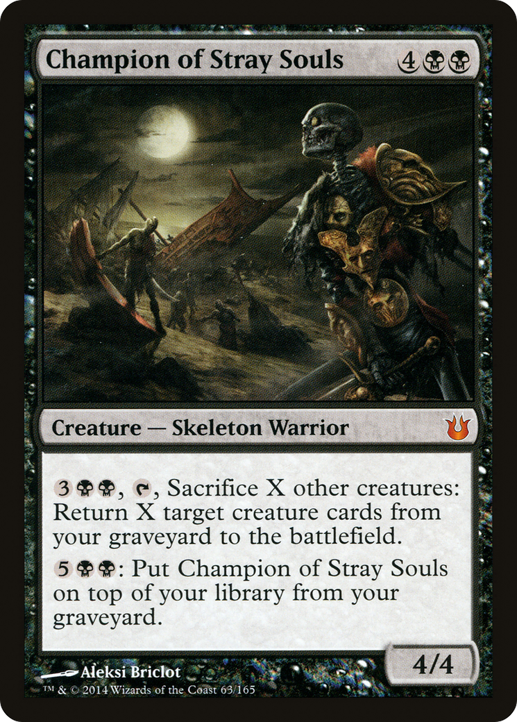 Champion of Stray Souls (BNG-063)  Foil - Born of the Gods