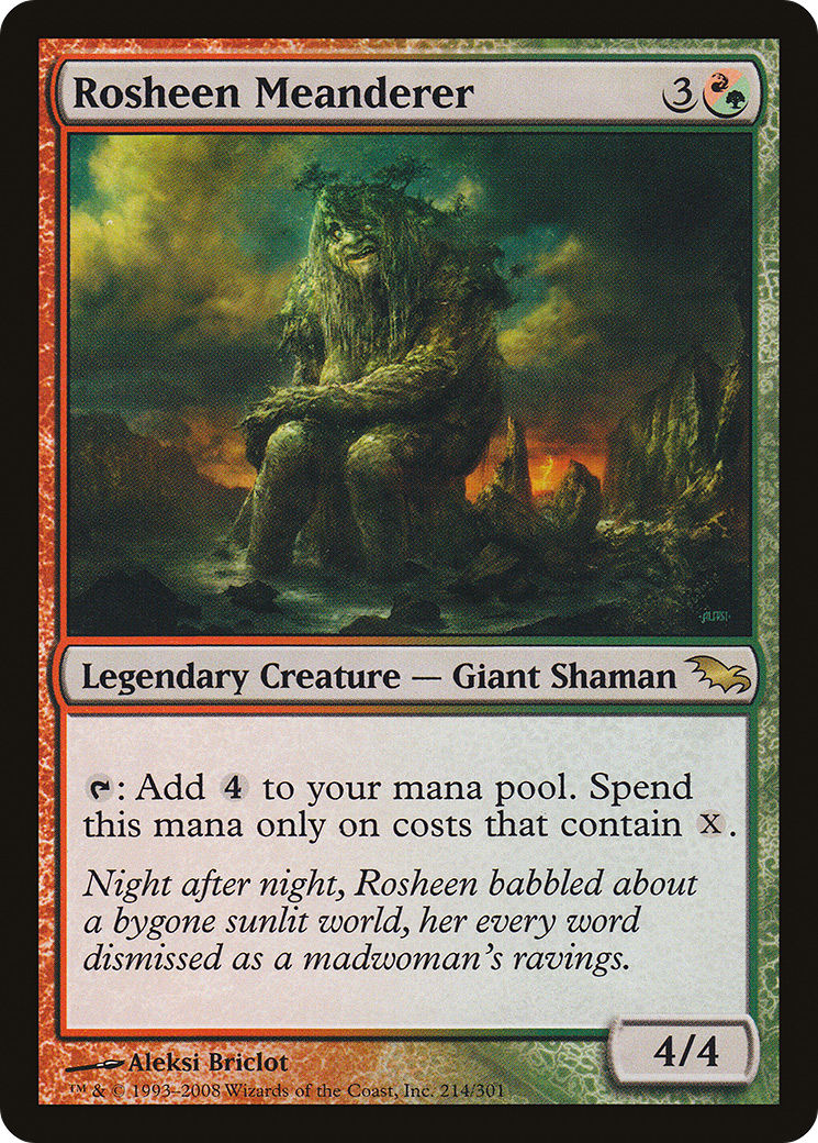 Rosheen Meanderer (SHM-214)  Foil - Shadowmoor