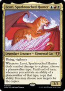 Leori, Sparktouched Hunter (CMM-709)  Foil - Commander Masters