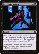 Return to Action (NEO-121)  Foil - Kamigawa: Neon Dynasty