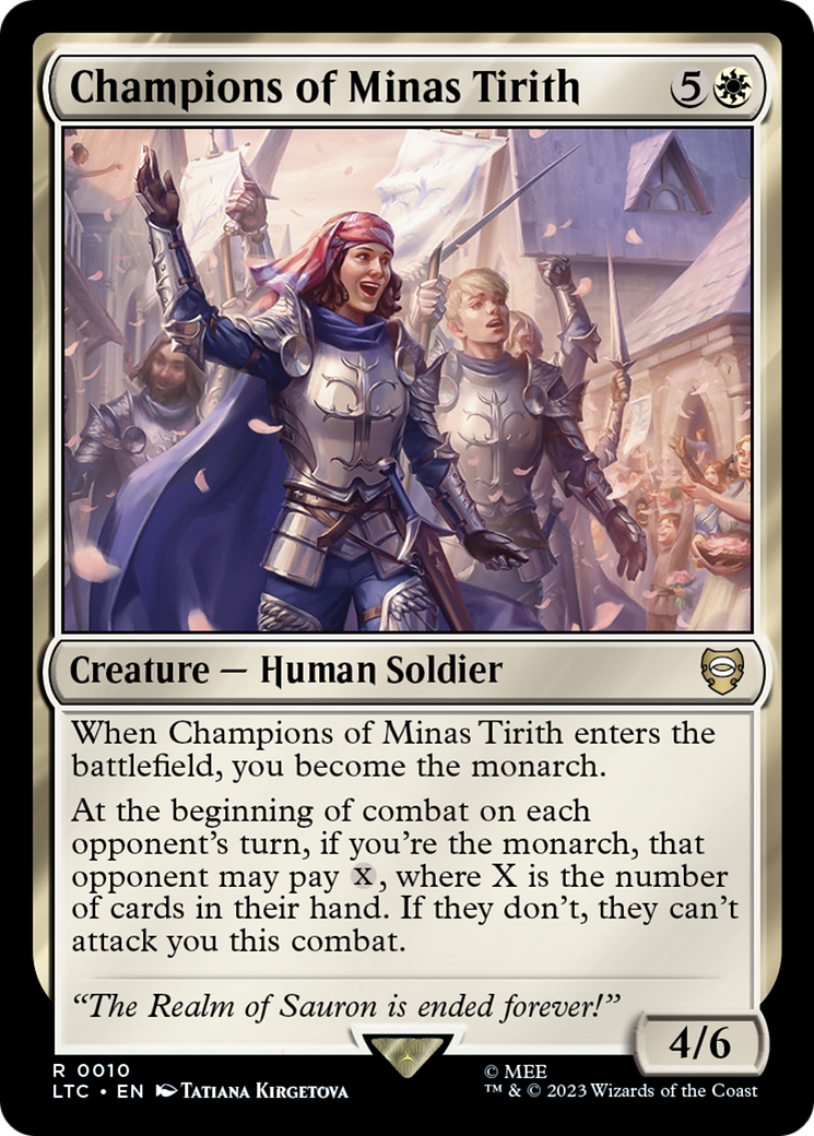 Champions of Minas Tirith (LTC-010)  - Tales of Middle-earth Commander