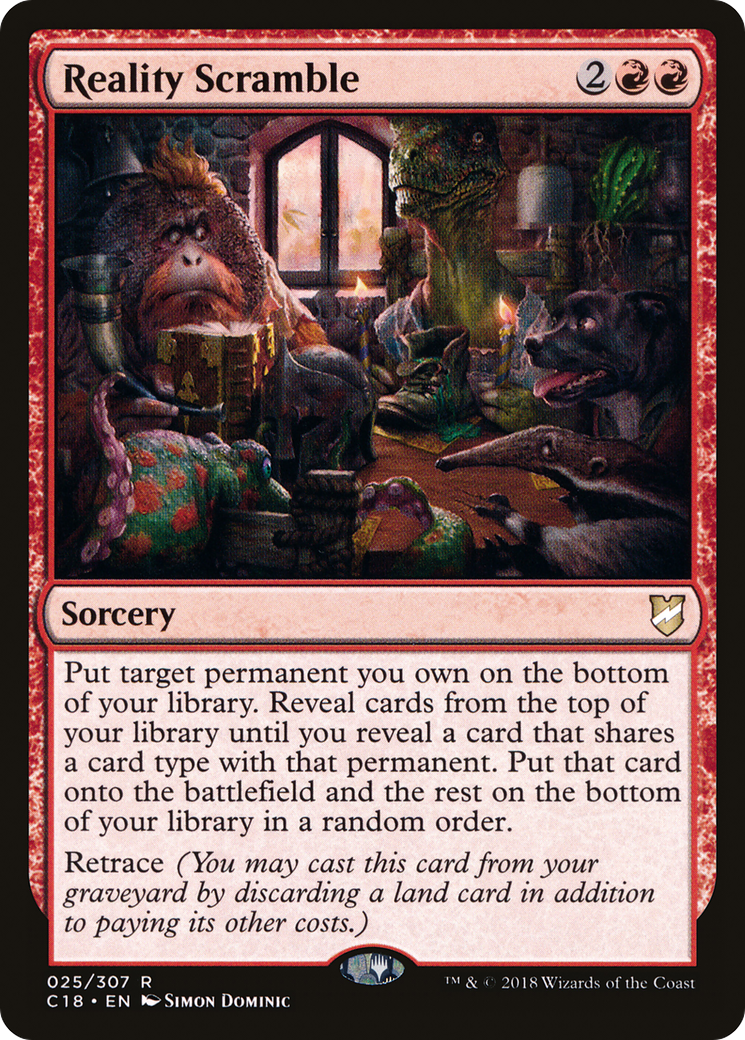 Reality Scramble (C18-025)  - Commander 2018