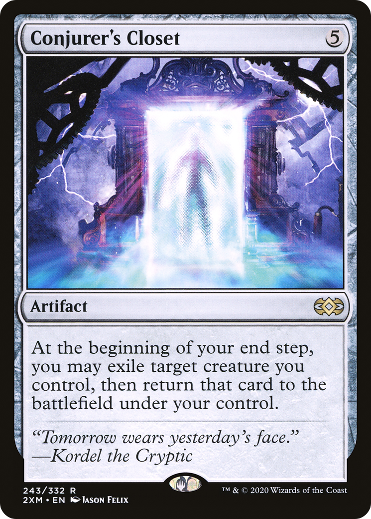 Conjurer's Closet (2XM-243)  Foil - Double Masters