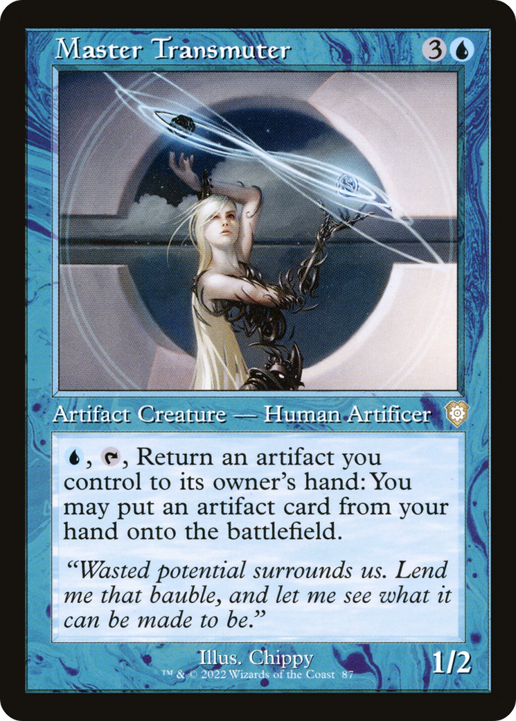 Master Transmuter (Retro Frame) (BRC-087)  - The Brothers' War Commander