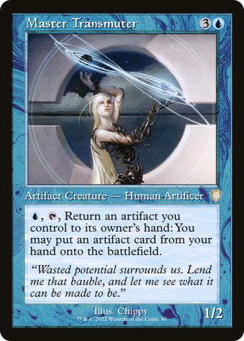 Master Transmuter (Retro Frame) (BRC-087)  - The Brothers' War Commander