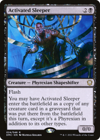 Activated Sleeper (DMC-024)  - Dominaria United Commander