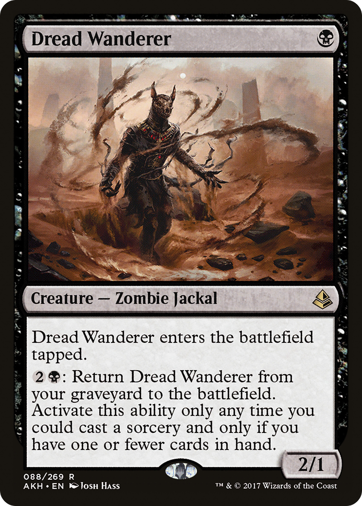 Dread Wanderer (AKH-088)  Foil - Amonkhet