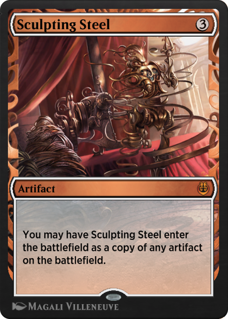 Sculpting Steel (KLR-302)  - Kaladesh Remastered: (Showcase)