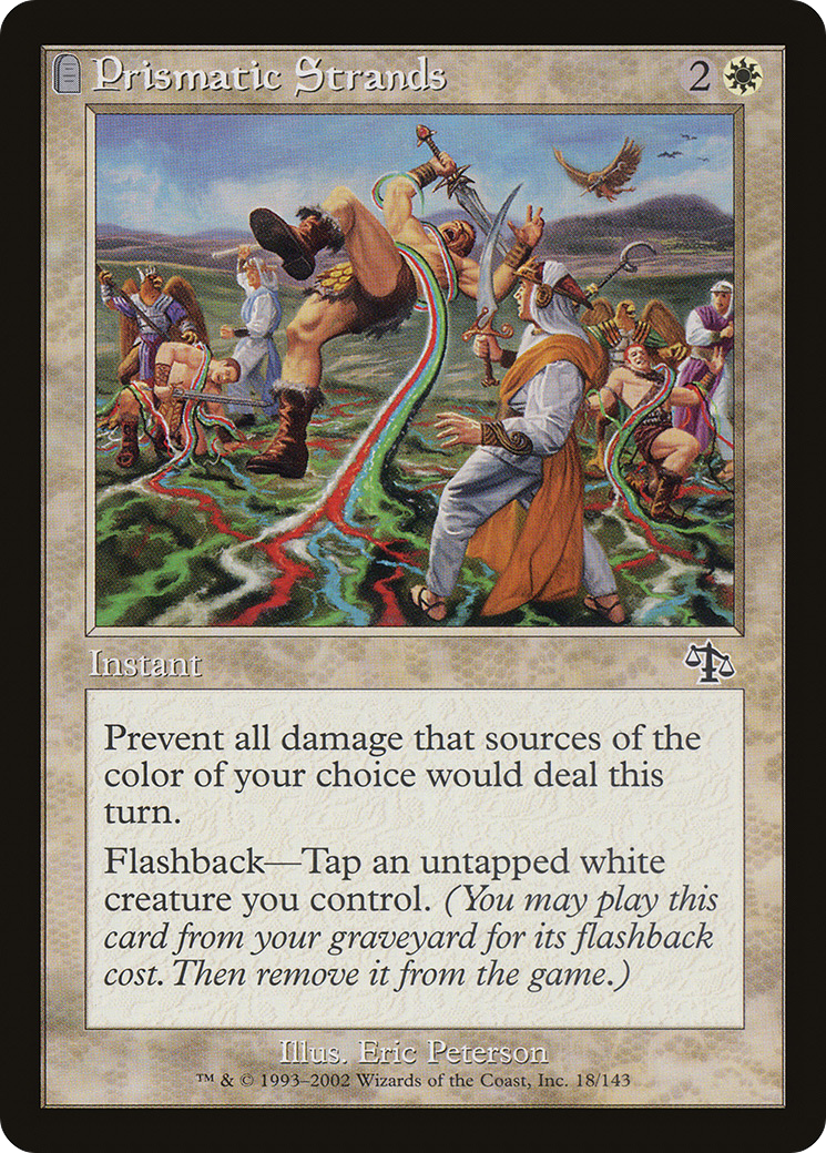 Prismatic Strands (JUD-018)  - Judgment: (tombstone)