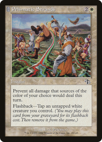 Prismatic Strands (JUD-018)  Foil - Judgment: (tombstone)
