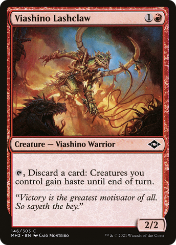 Viashino Lashclaw (MH2-146)  Foil - Modern Horizons 2