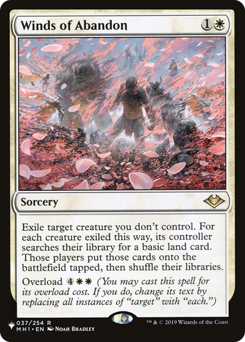 Winds of Abandon (LIST-037/254)  - The List