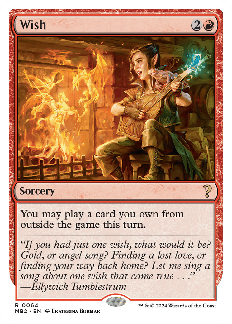 Wish (White Border) (MB2-064)  - Mystery Booster 2