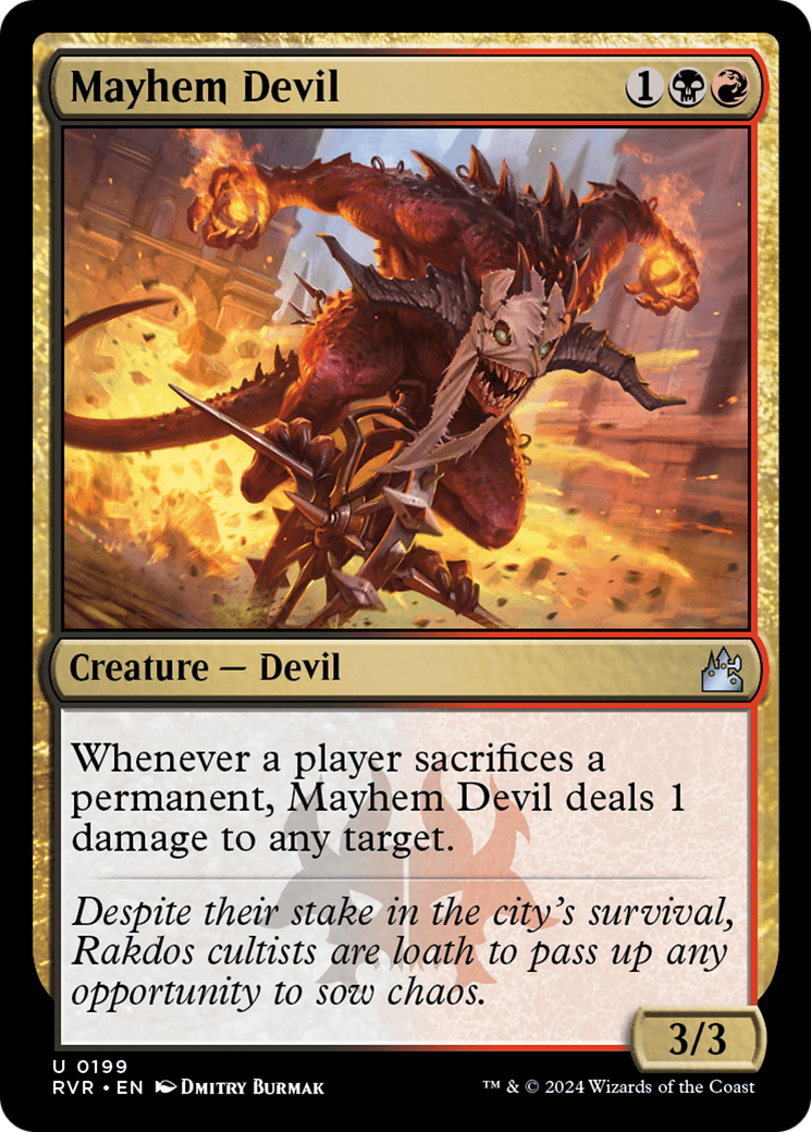 Mayhem Devil (RVR-199)  - Ravnica Remastered