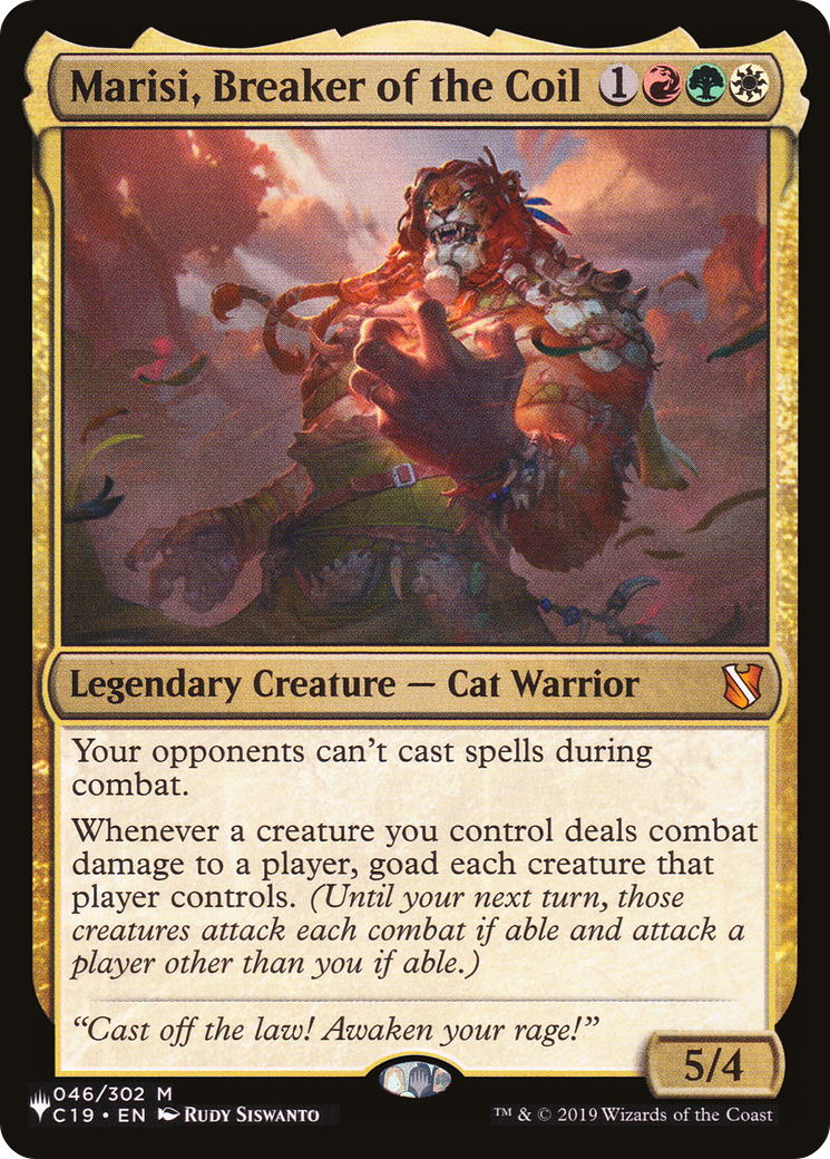 Marisi, Breaker of the Coil (LIST-046/302)  - The List