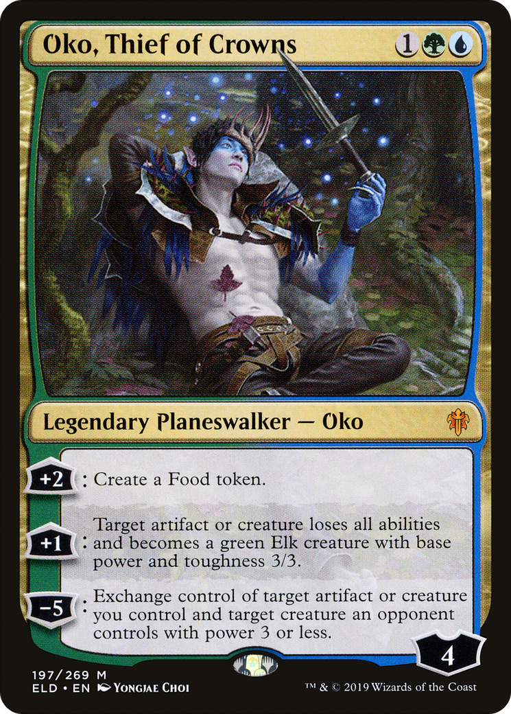 Oko, Thief of Crowns (ELD-197)  - Throne of Eldraine