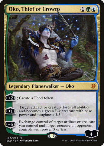 Oko, Thief of Crowns (ELD-197)  - Throne of Eldraine