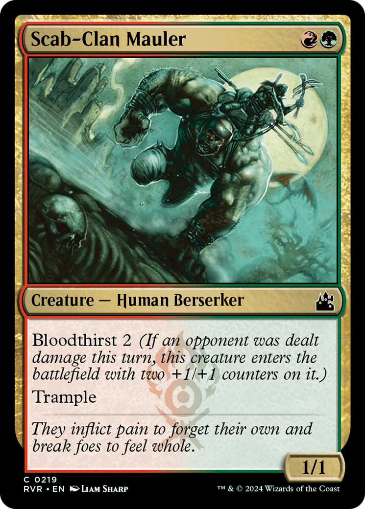 Scab-Clan Mauler (RVR-219)  - Ravnica Remastered
