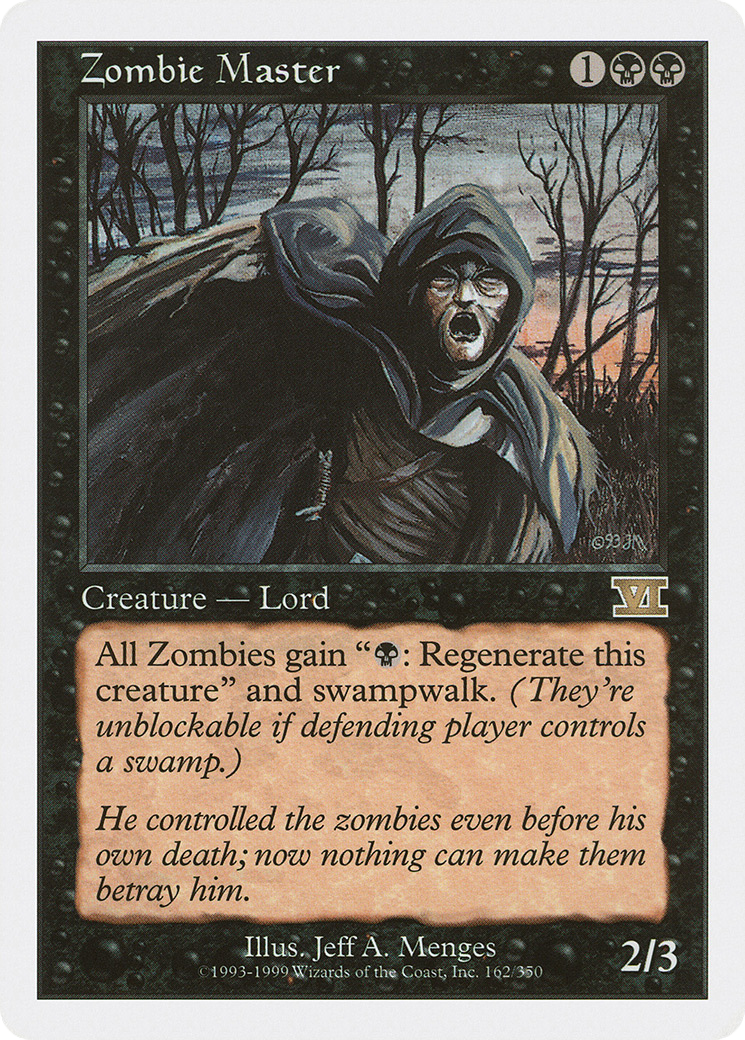 Zombie Master (6ED-162)  - Classic Sixth Edition