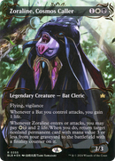 Zoraline, Cosmos Caller (Borderless) (Raised Foil) (BLB-355)  Foil - Bloomburrow: (Showcase)