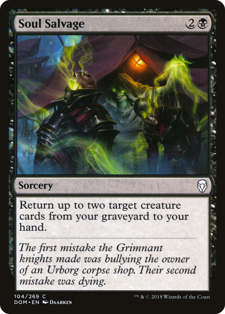 Soul Salvage (DOM-104)  - Dominaria