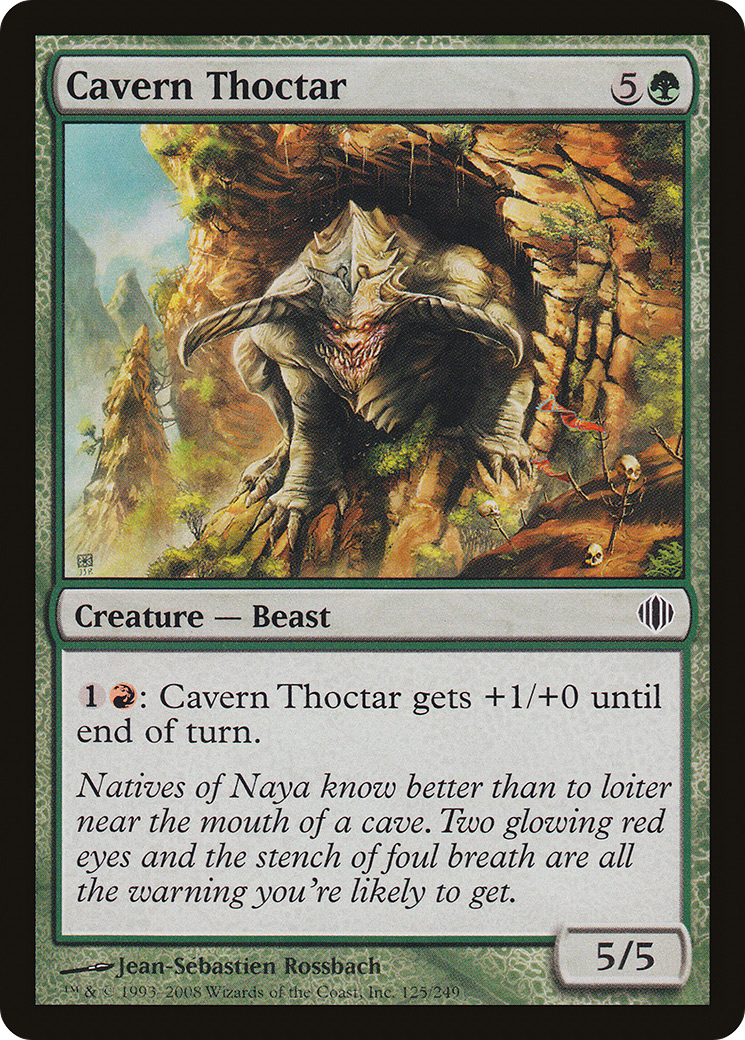 Cavern Thoctar (ALA-125) - Shards of Alara Foil