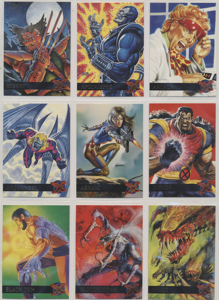 1995 Fleer Ultra Marvel X-Men Set (1-150)