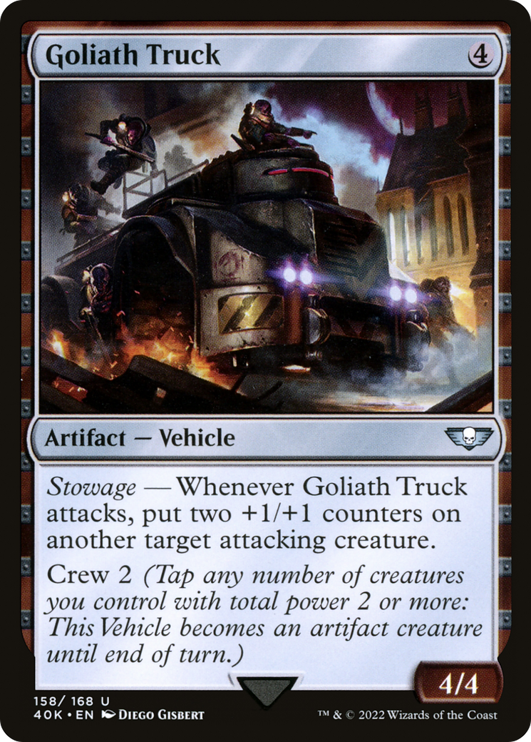 Goliath Truck (40K-158)  - Warhammer 40,000 Commander