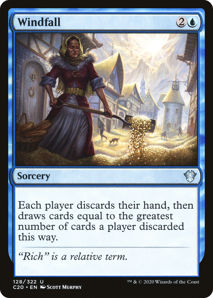 Windfall (C20-128)  - Commander 2020