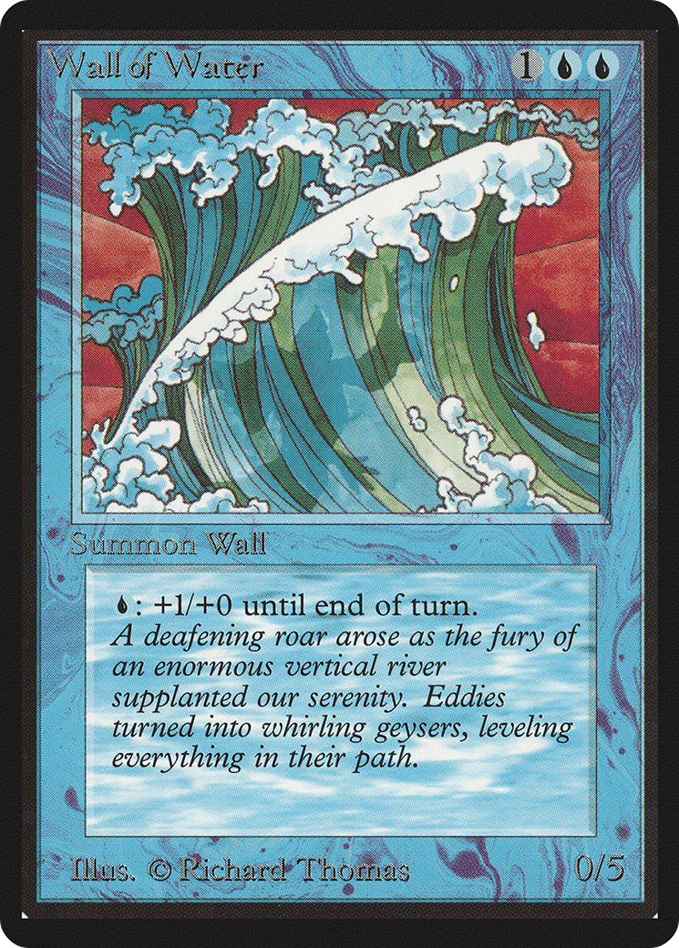 Wall of Water (LEB-) - Limited Edition Beta