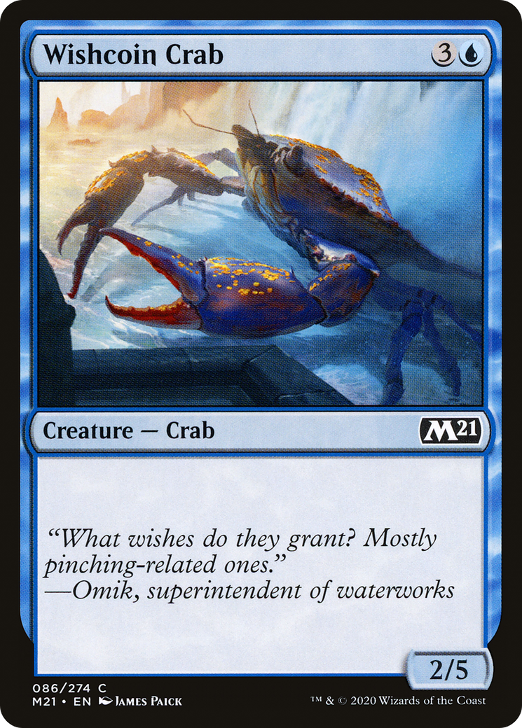 Wishcoin Crab (M21-086)  Foil - Core Set 2021