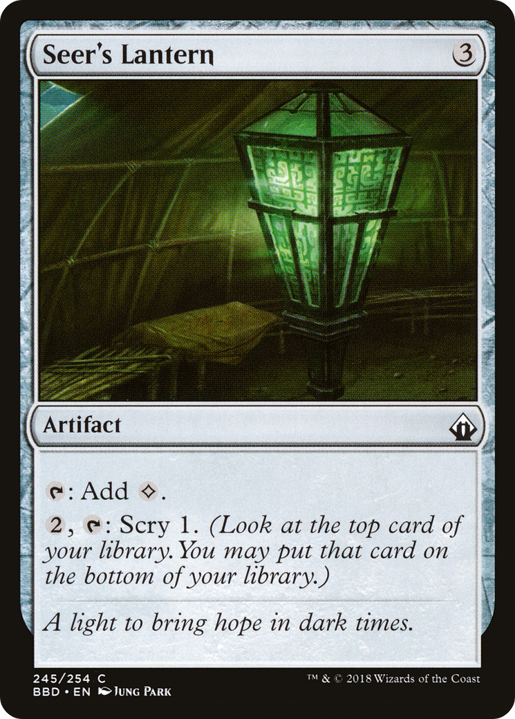 Seer's Lantern (BBD-245)  Foil - Battlebond