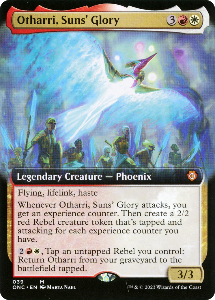 Otharri, Suns' Glory (Extended Art) (ONC-039)  - Phyrexia: All Will Be One Commander: (Extended Art)