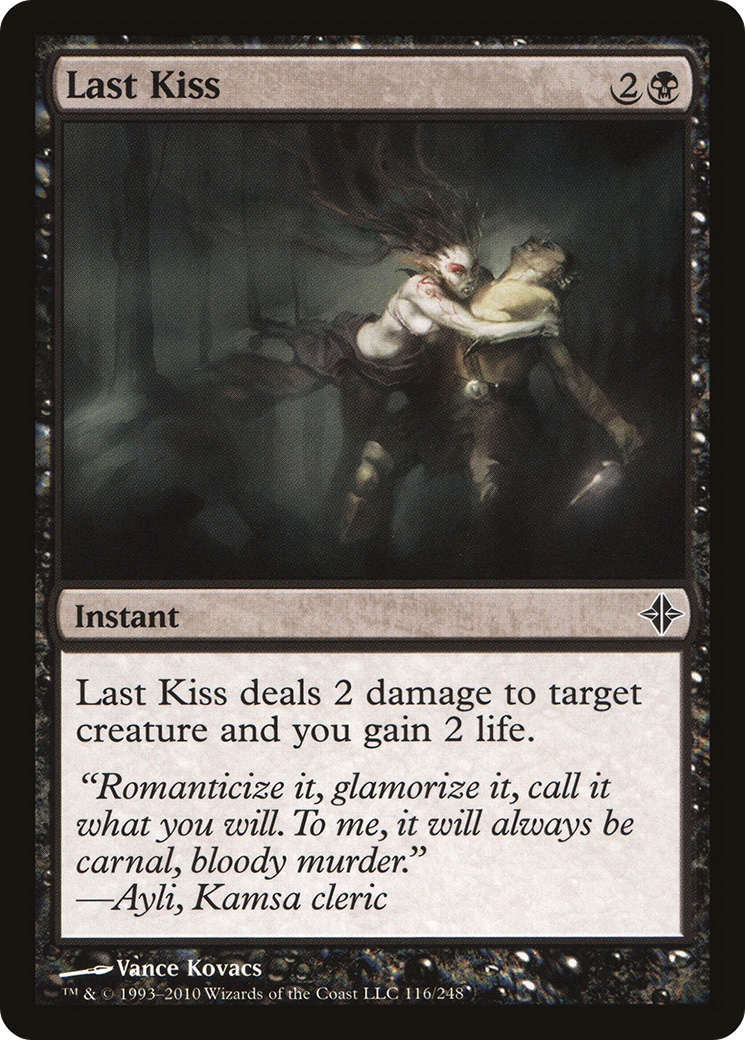 Last Kiss (ROE-116)  Foil - Rise of the Eldrazi