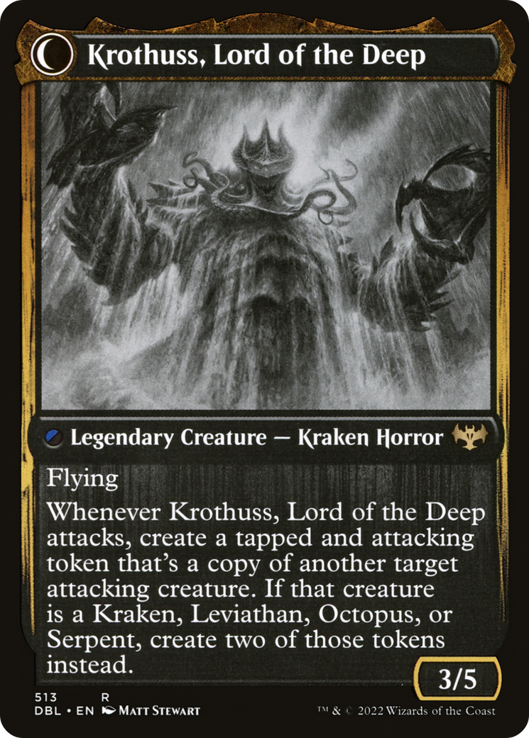 Runo Stromkirk (DBL-513)  Foil - Innistrad: Double Feature: (Double Faced Transform)
