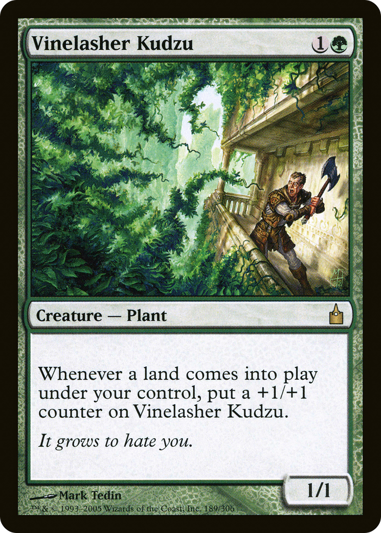Vinelasher Kudzu (RAV-189)  - Ravnica: City of Guilds